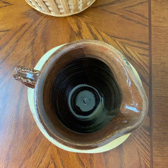 Rustic Ceramic Pitcher - Picture 4 of 6